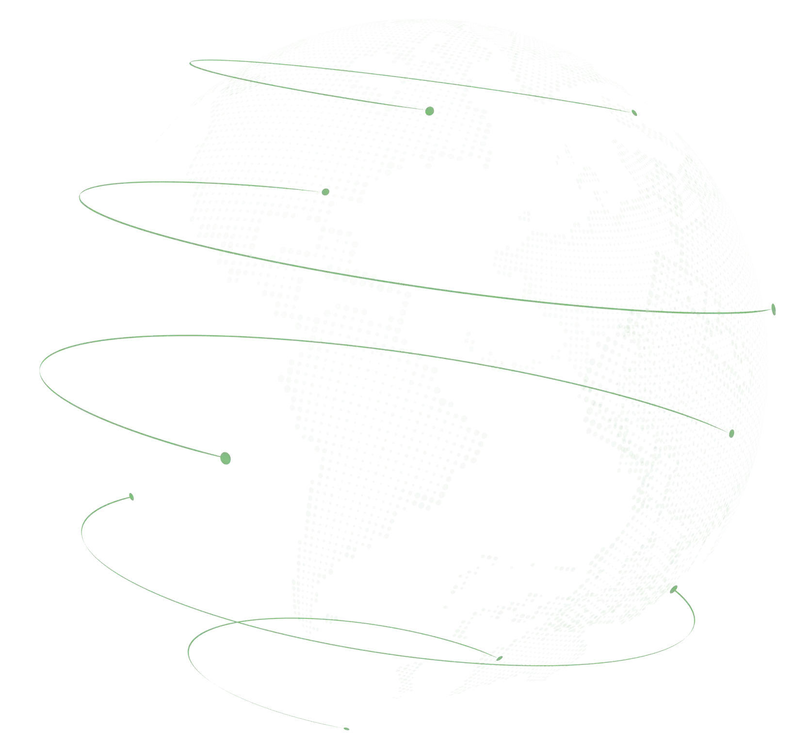 Ilustración de un globo terráqueo que representa el alcance internacional del estudio